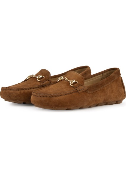 Hakiki Süet Kadın Tokalı Loafer 700914 fırsatları