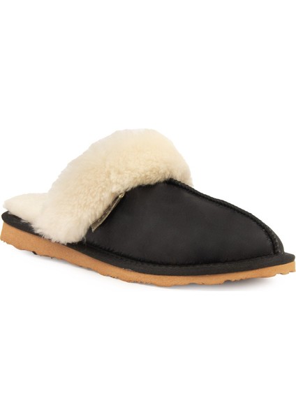 Deri Kadın Ev Terliği 191207 modelleri