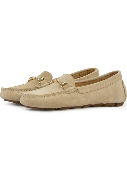 Hakiki Süet Kadın Tokalı Loafer 700914 fırsatları