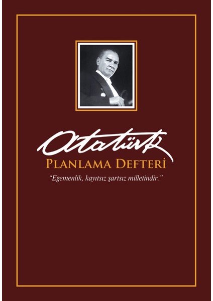 Gazi Paşa Bordo Planlama Defteri