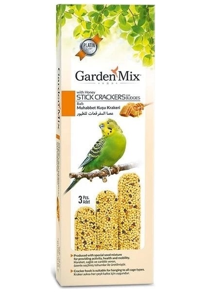 Garden Mix Platin Ballı Kuş Krakeri 3 Adet