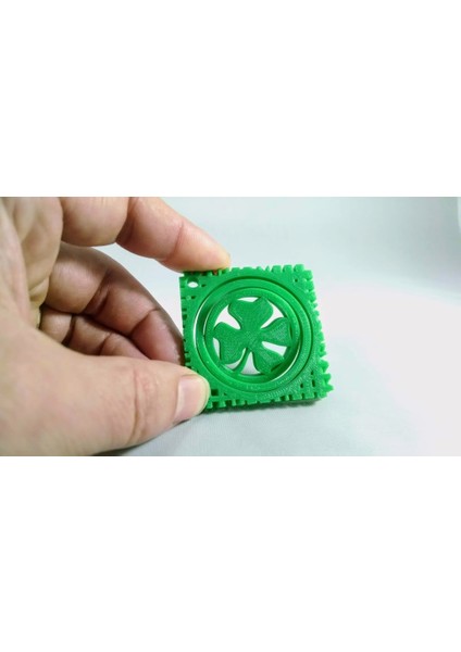 Aziz Patty Günü 4 Yapraklı Yonca Gimbal (Plastik Aparattır)