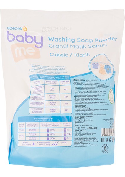 Granül Matik Sabun 1000GR fiyatları