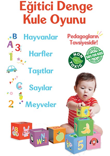Fisher Price Eğitici Denge Kulesi modelleri