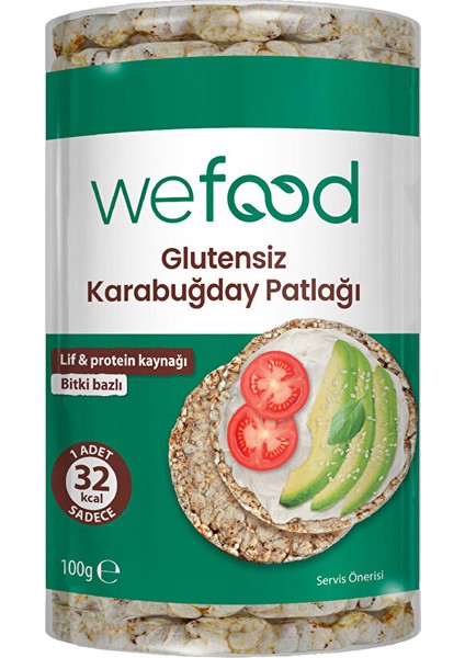 Glutensiz Karabuğday Patlağı 100 gr