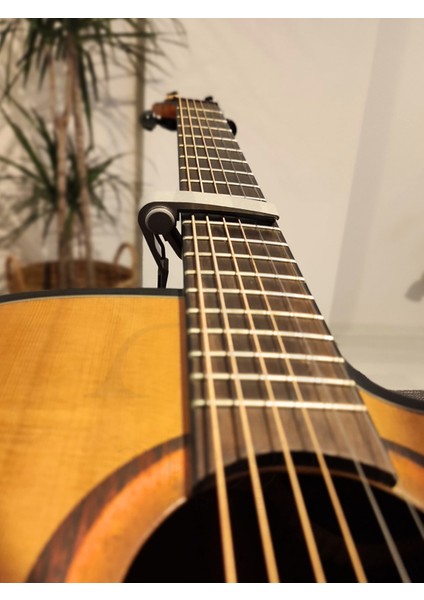 Gitar Kaposu, Guitar Capo, Akustik Gitar, Elektro Gitar, Ukulele Kaposu, Saz(Bağlama) Kapo, Gri Capo