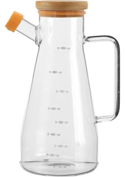 Ahşap Kapaklı Cam Yağdanlık 900 ml Fenomen Yağdanlık fiyatları