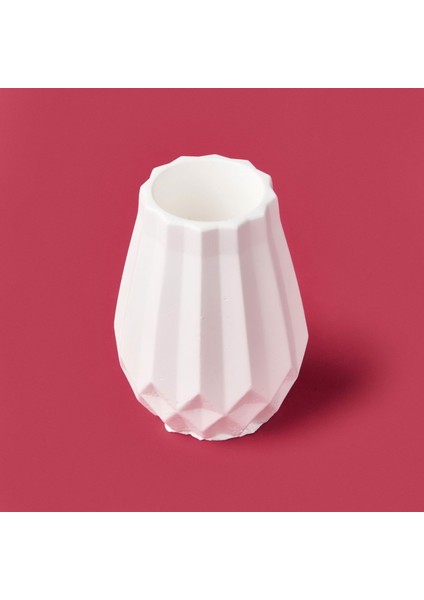 Line Dekor - Beyaz - 10 cm