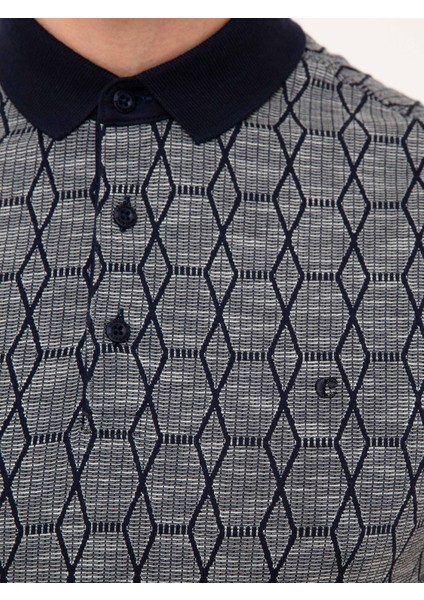 Erkek Lacivert Polo Yaka T-Shirt 50205194-VR033 indirimleri