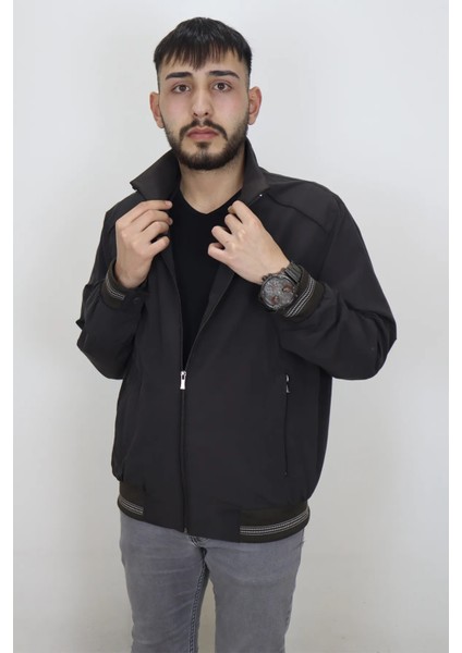 Fistan Store Erkek Hakim Yaka Spor Kesim Rahat Kalıp Fermuar Kapamalı Yazlık Keten Mont fiyatları