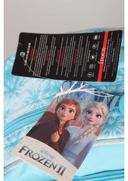 Cool Gırl Lisanslı Frozen Elsa Okul Çantası,beslenme Çantası,kalem Çantası ve Beslenme Kutusu Seti