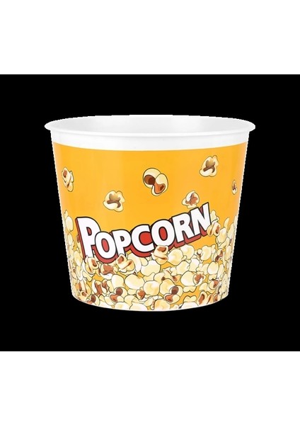 Popcorn Mısır Kovası Dekoratif - Dev Boy