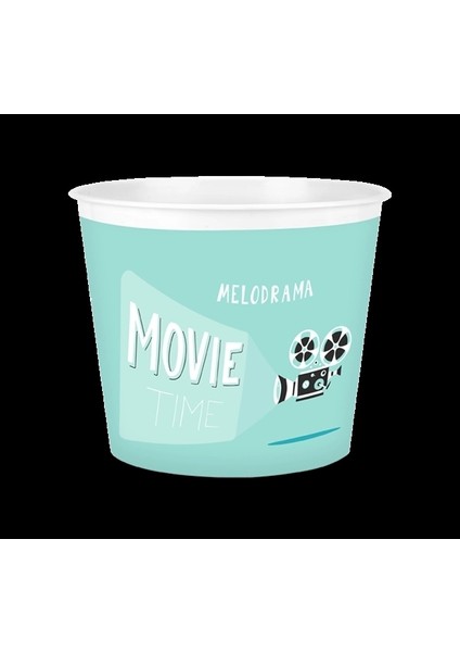 Popcorn Mısır Kovası Dekoratif - Dev Boy