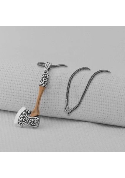 Balta 925 Ayar Gümüş Erkek Kolye