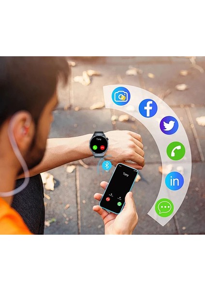 Kalobee SK40 49MM/AMOLED Ekran/3 Kordonlu / Ultra Kaliteli