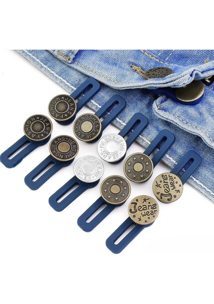 Beden Büyülten- Küçülten Düğme Seti 10 Adet Yedek Kot Düğme Seti fiyatları