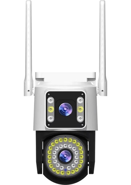 32 GB Hafıza Kartlı 4mp Yoosee Çift Lens Ip Kamera - Wıfı Otomatik Izleme, Su Geçirmez Kablosuz Güvenlik Ev Kamerası, Renkli Gece Görüş ( ) fiyatları