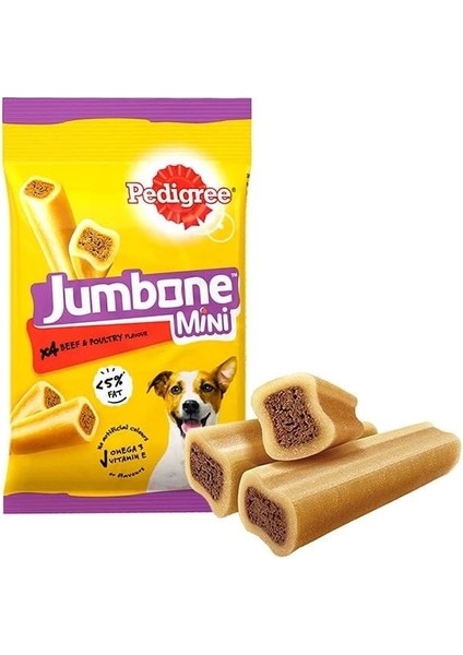 Pedigree Jumbone Mini Beef Köpek Ödül Maması 160 gr