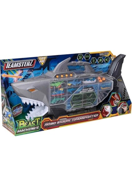 74461 Teamsterz Beast Machines Robo Shark Çantalı Transporter