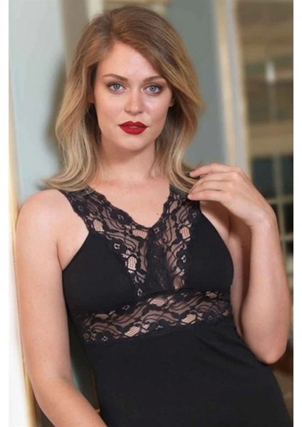 Şahinler V Yaka Dantelli Atlet B406