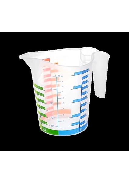 Ölçü Kabı Dereceli Renkli 1000 ml