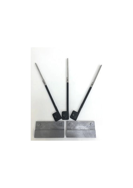 3+2 Paket Çelik Eds Ultra Slim Ince Yedek Uc Kürek ve Slim Ince Kesme Yedek Bıçak ( Lisinya )