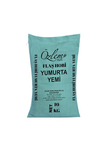 Flaş Hobi Yumurta Yemi 10 kg