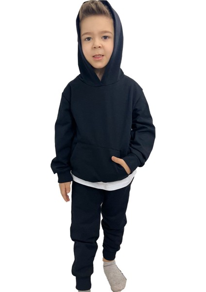Erkek Sweatshirt Tişört Eşofman Takımı – Rahat ve Şık Tasarım