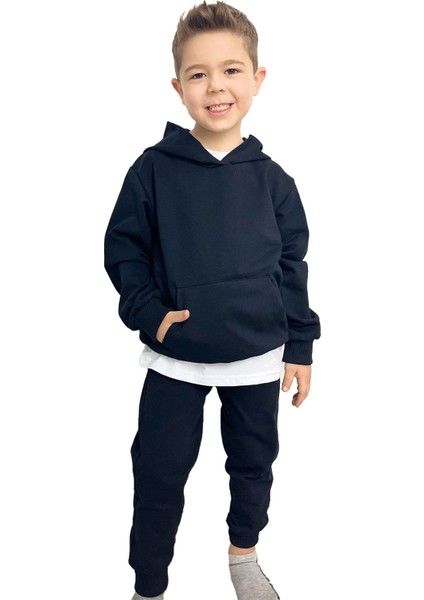 Erkek Sweatshirt Tişört Eşofman Takımı – Rahat ve Şık Tasarım