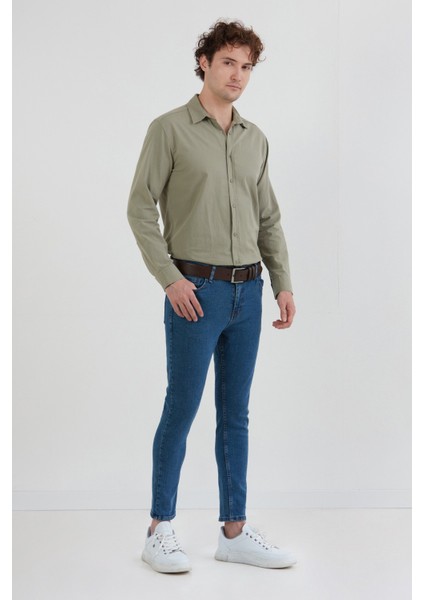 Fermuarlı Straight Jean Pantolon fiyatları