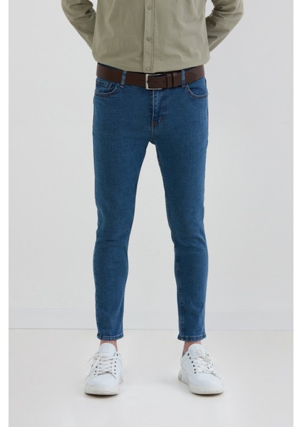 Fermuarlı Straight Jean Pantolon modelleri