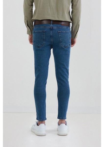 Fermuarlı Straight Jean Pantolon fırsatları