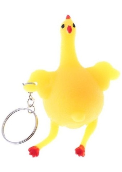 Squishy Yumurtlayan Tavuk Anahtarlık modelleri