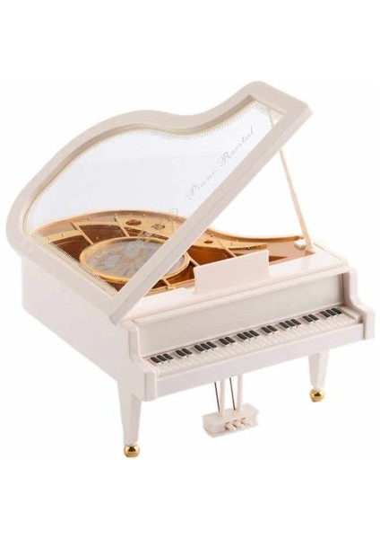 Piyano Tasarımlı Balerin Müzik Kutusu