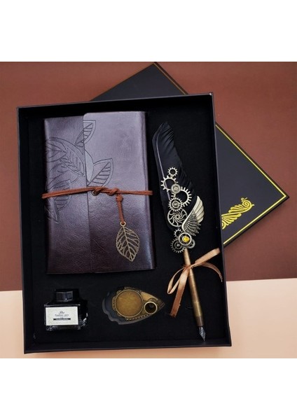 Tüylü Divit Hokka Kalem Seti modelleri