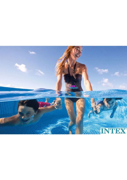Intex Dikdörtgen Pvc Prefabrik Aile Havuzu 260X160X65CM indirimleri