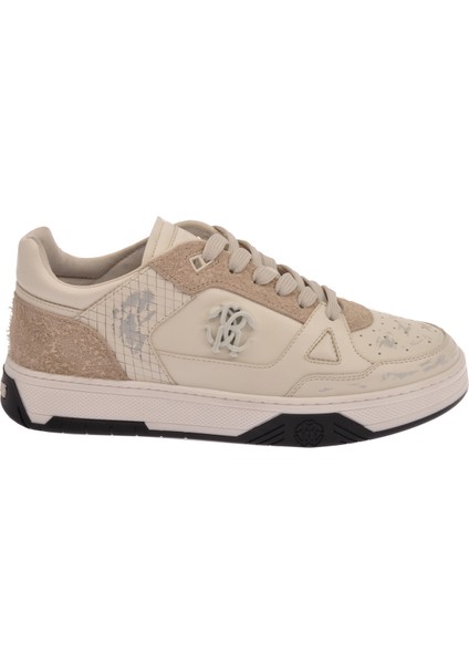 Beyaz - Krem Erkek Sneaker 27769