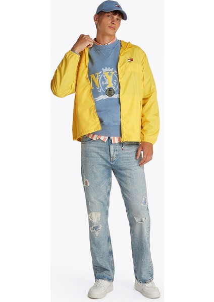 Regular Fit Sarı Erkek Ceket DM0DM20204ZGP Tjm Lw Chıcago Jacket