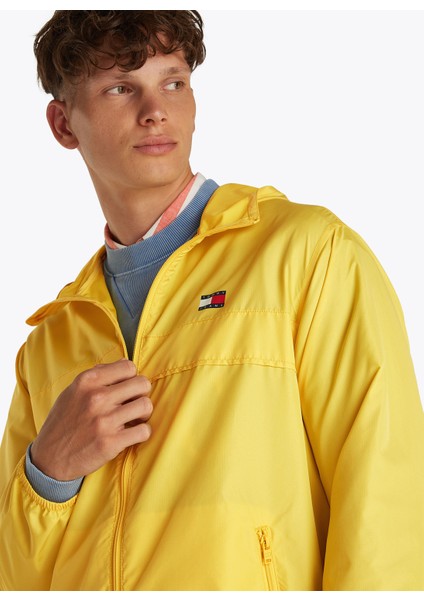 Regular Fit Sarı Erkek Ceket DM0DM20204ZGP Tjm Lw Chıcago Jacket
