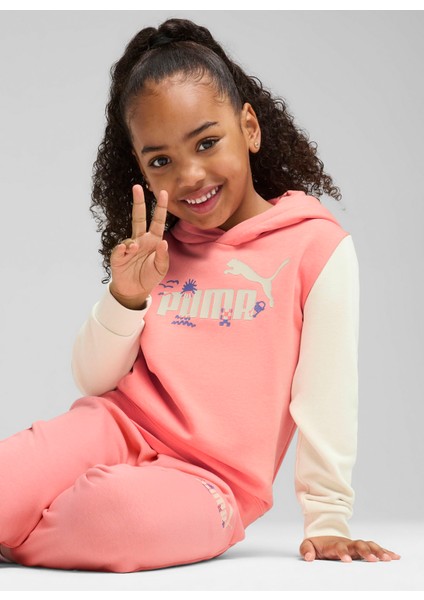 Düz Kız Çocuk Pembe Sweatshırt 68515718-SANDY Adv fiyatları