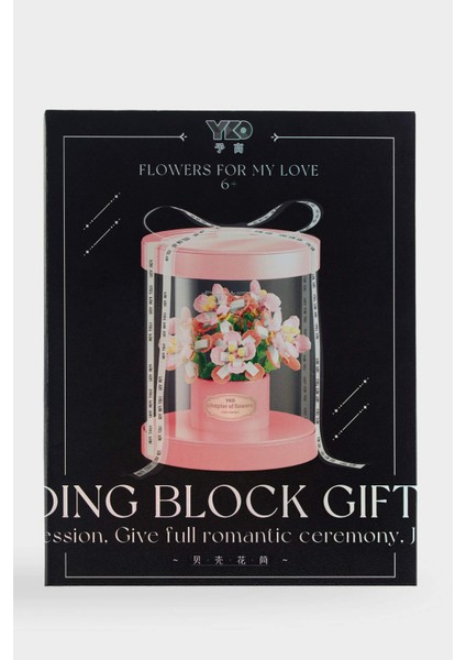 Çiçek Desenli Blok Set F2529AXNS