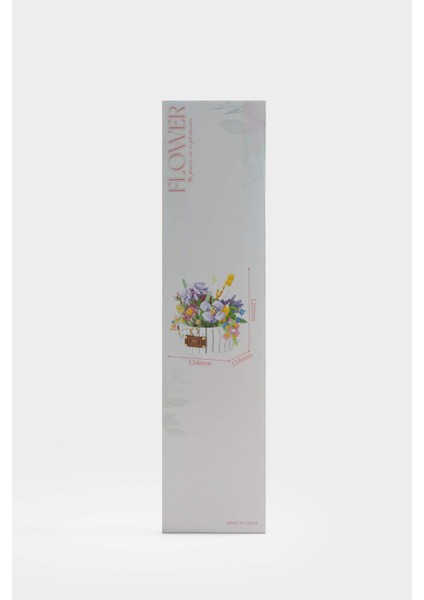 Çiçek Desenli Blok Set F2528AXNS