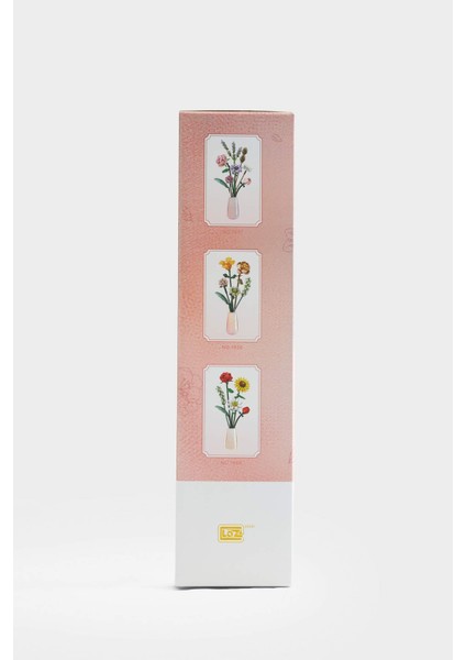 Renkli Çiçekli Blok Set F7523AXNS