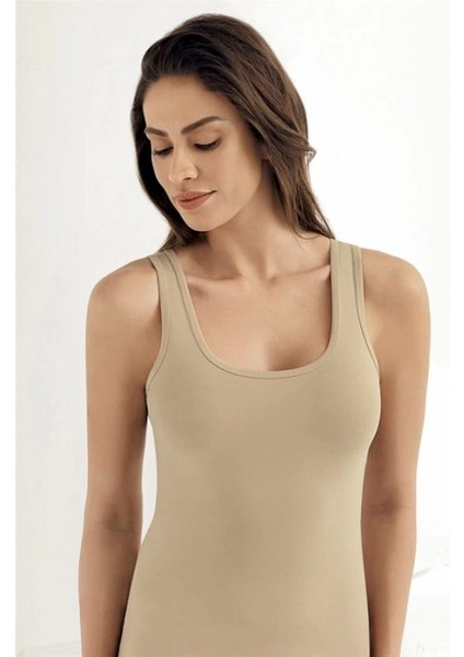 Ten Rengi Geniş Askılı Ribana Atlet B004