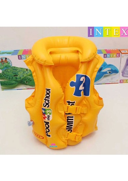 Intex Yüzme Yeleği Çocuk Havuz ve Deniz Yeleği (3-6 Yaş) 50X47 cm modelleri