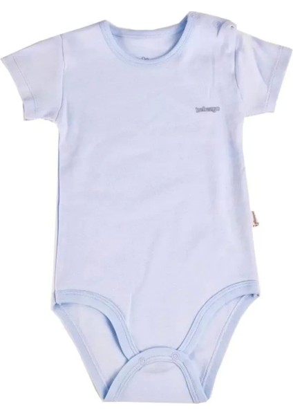 Basic Kısa Kol Body Mavi