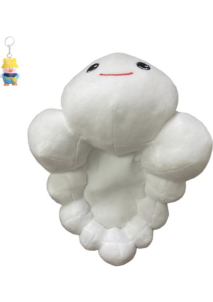 Küçük Gerçek Kız Mor Kedi Abu Küçük Beyaz Bulut Fitch Köpek Snow Nazik Peluş Oyuncak Bebek Bebek (Yurt Dışından)