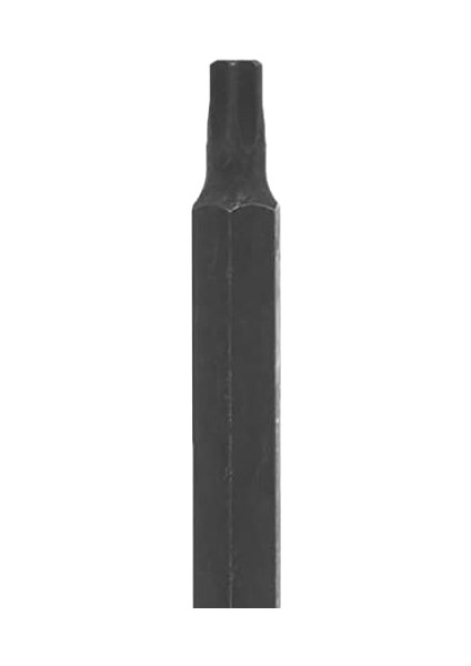 1113064230 T 30 1/2" Uzun Star (Tor X) Uçlu Lokma Anahtar (100 Mm), Krom, T30