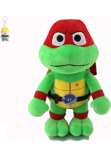 Q Versiyonu Teenage Mutant Ninja Kaplumbağalar Peluş Oyuncaklar Büyük Gözlü Kaplumbağa Bebek Kaplumbağa Bebek Çevresel Çocuk Oyuncakları (Yurt Dışından)