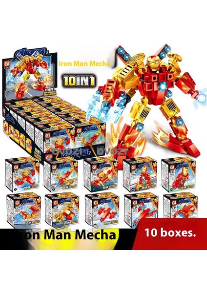 Multi-Box Puzzle Yapı Taşları Eğitici Oyuncak Seti (Yurt Dışından)